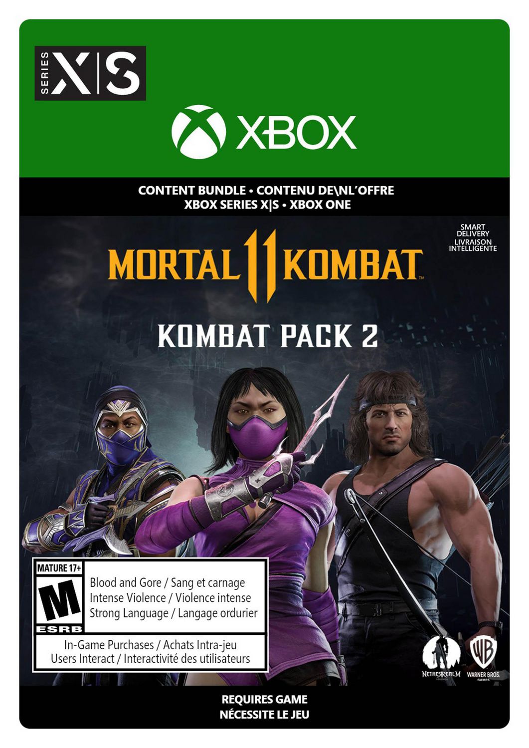 Xbox Series XS and Xbox One Mortal Kombat 11: Kombat Pack 2 [Download] 